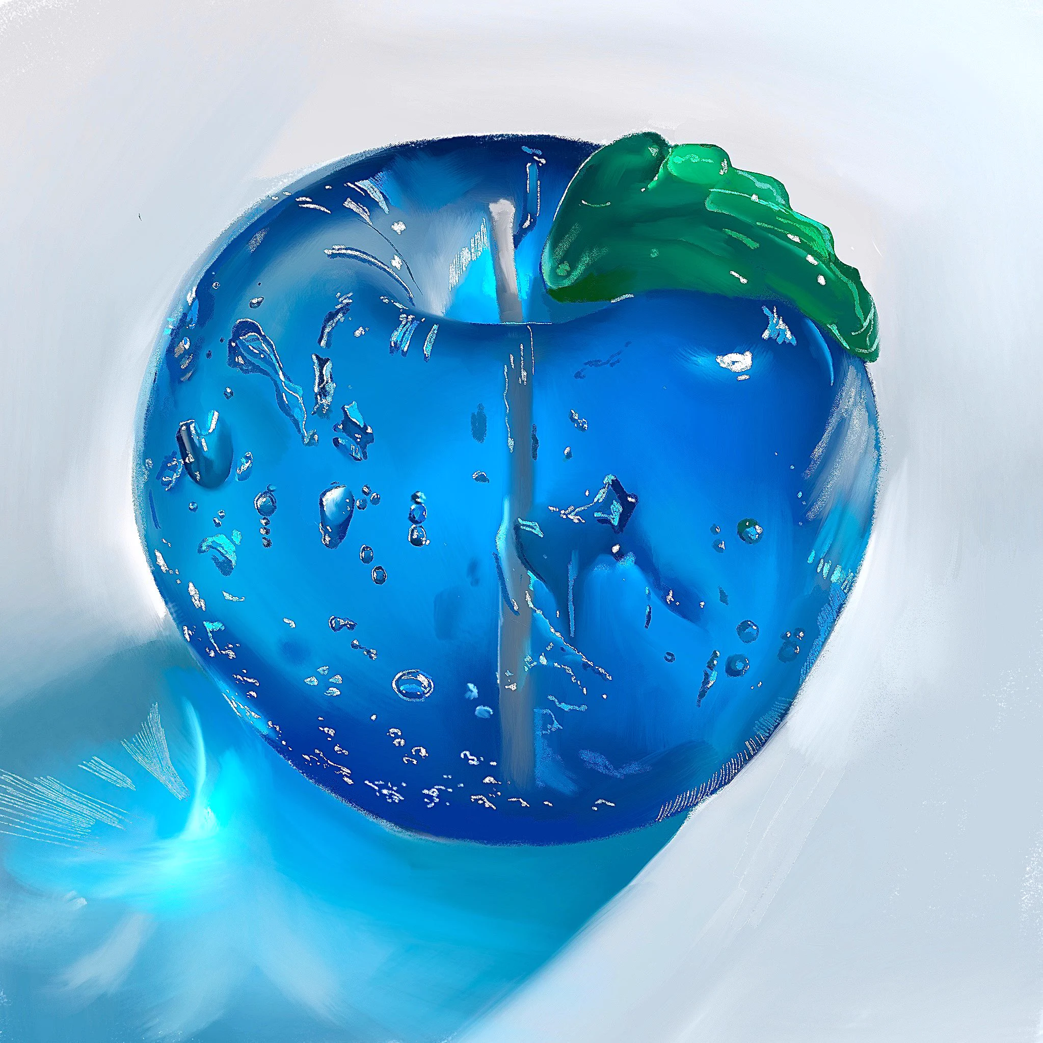 どっちが本物？どっちが絵？クオリティが高すぎる本物そっくりのりんごキャンドル。