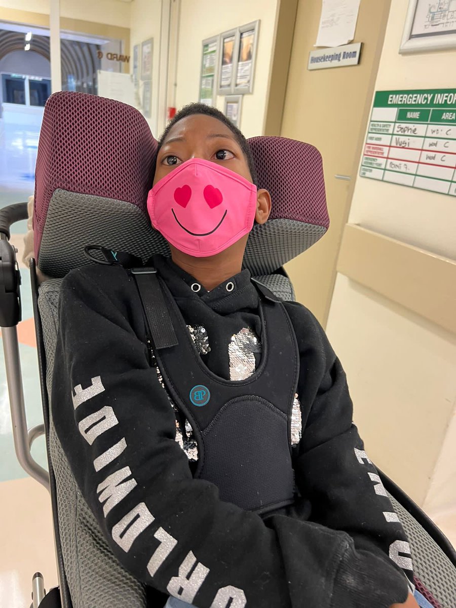 AdvoBarryRoux's tweet photo. This is Londiwe Mthethwa! Londiwe is Cerebral Palsy since birth. She was injured during birth. Londiwe’s parents fought the case against the Department of Health and won the case. https://t.co/3a7Ephx9ZS