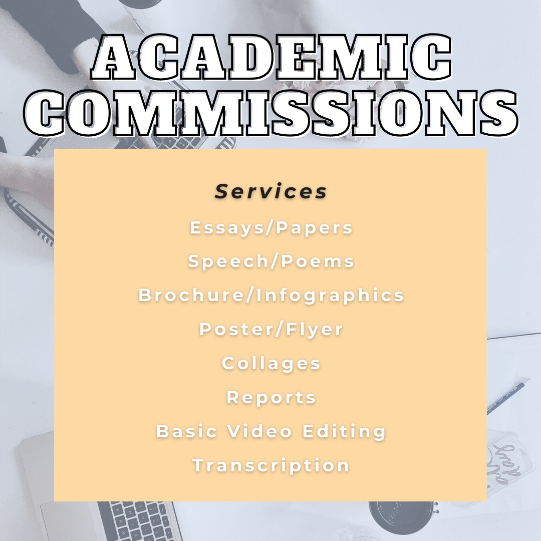 raincommi's tweet photo. ☁ Hello there !! Welcome to my twitter account. I am accepting rush and non - rush academic commissions. ☁

Updates - #raincomminotify
Feedbacks - #raincommifbs

More info below !! https://t.co/7Z5ZFX2RzA