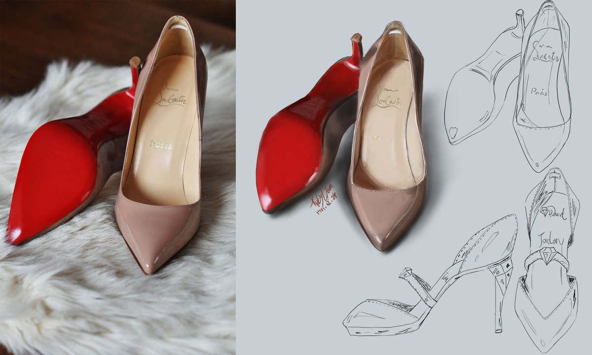 rubyljam's tweet photo. Research and find 2 reference images of a shoes and try to draw exactly the same. Then, imaginatively draw a 3rd image of the subject. 
Recommend time investment: 1 hour per theme.
Tag me to "RE_TWEET" your artwork 👠💃🏻💄

#challenge #artchallenge #digitalpainting #painting https://t.co/GCFzDXIQLC
