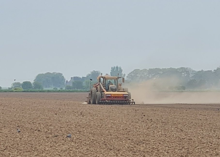 no1sunkfarmer's tweet photo. Pea drilling continues so between chasing peas I've made 2 litres of sweet sticky BBQ Sauce. By ek its got a nice π kick to it. #Arablefarmer to #Cookingfarmer #CropAndKitchen https://t.co/AZWHYJ0XfB