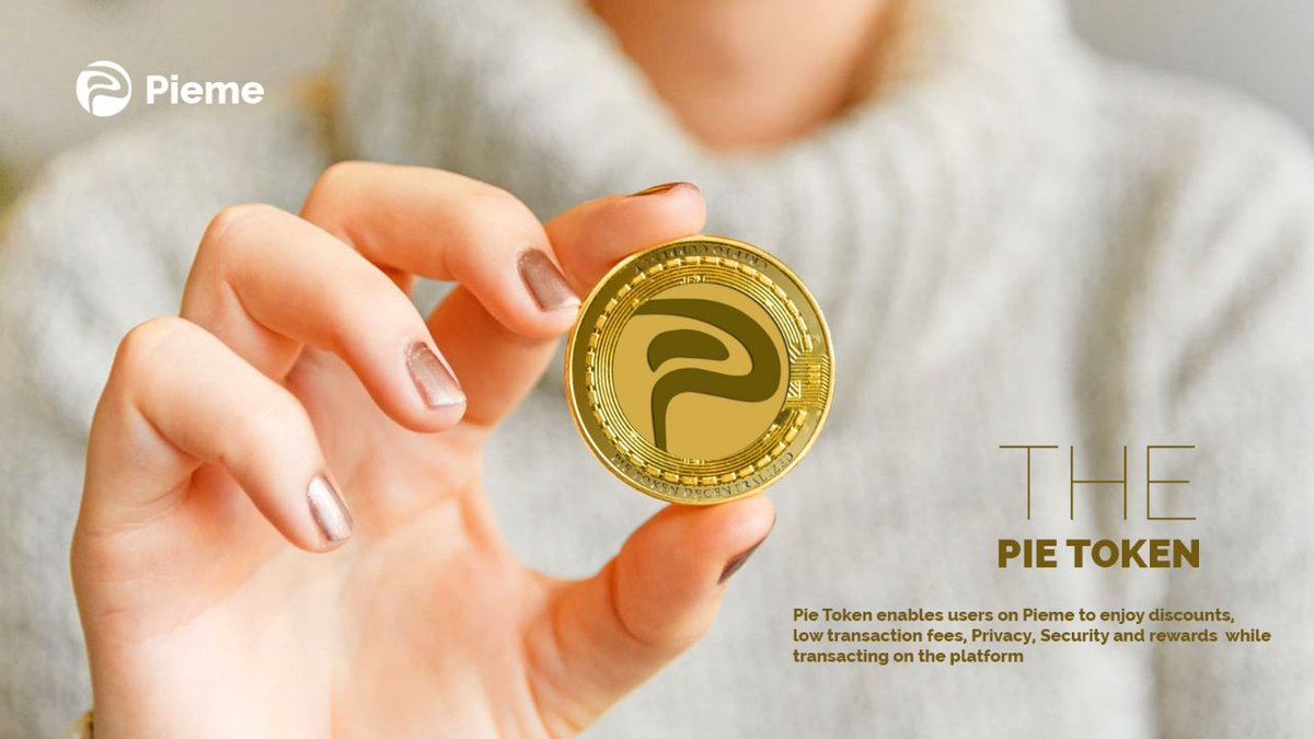 sammia24's tweet photo. Hit my like button if you HODL some #PieToken. #Pieme App is launching today. Stay tuned. https://t.co/fDAecdtp2G