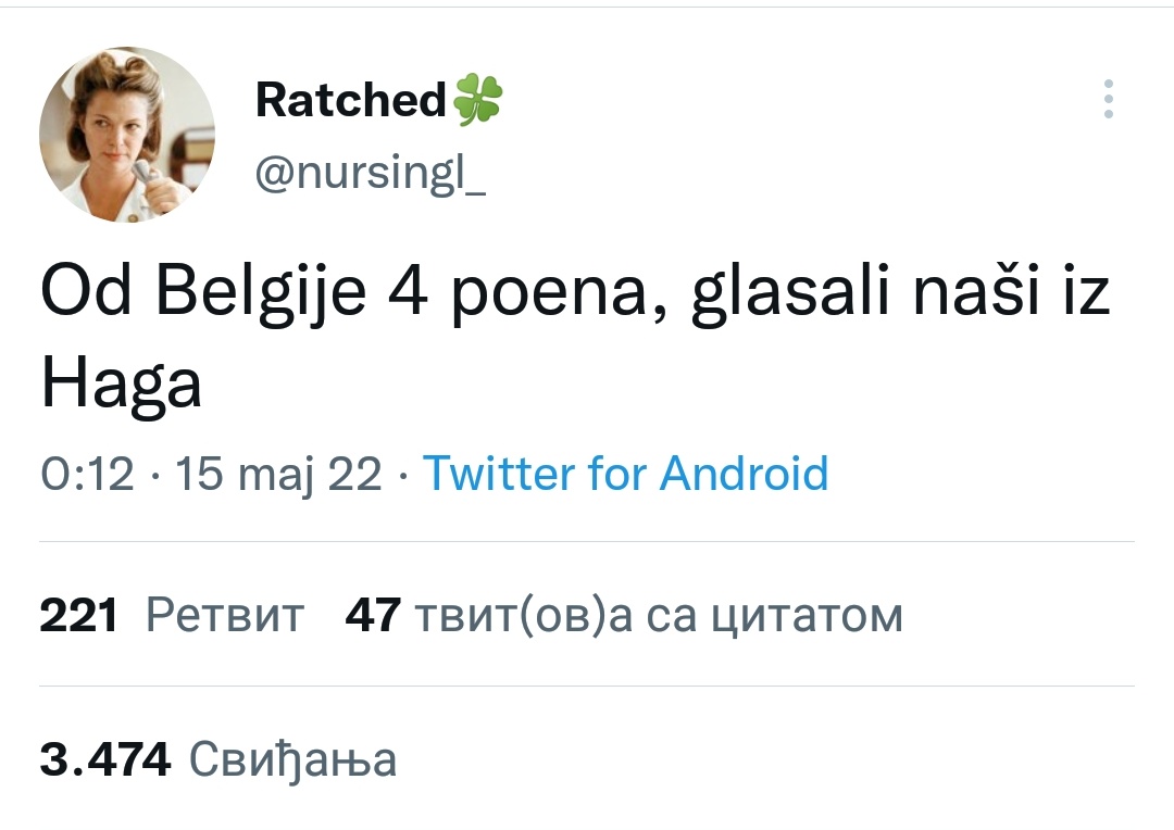 czbg1945's tweet photo. 3.500 људи не зна где је Хаг, крв ти јебем https://t.co/zXkj5DWRBE