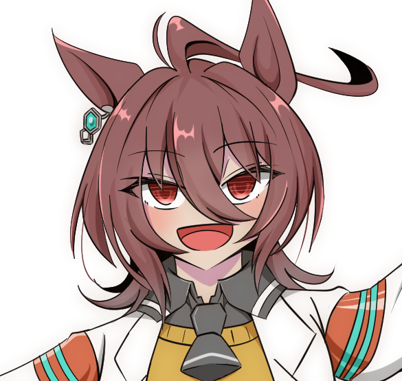 アグネスタキオン「オン!#アグネスタキオン 」|りくきゅーのイラスト