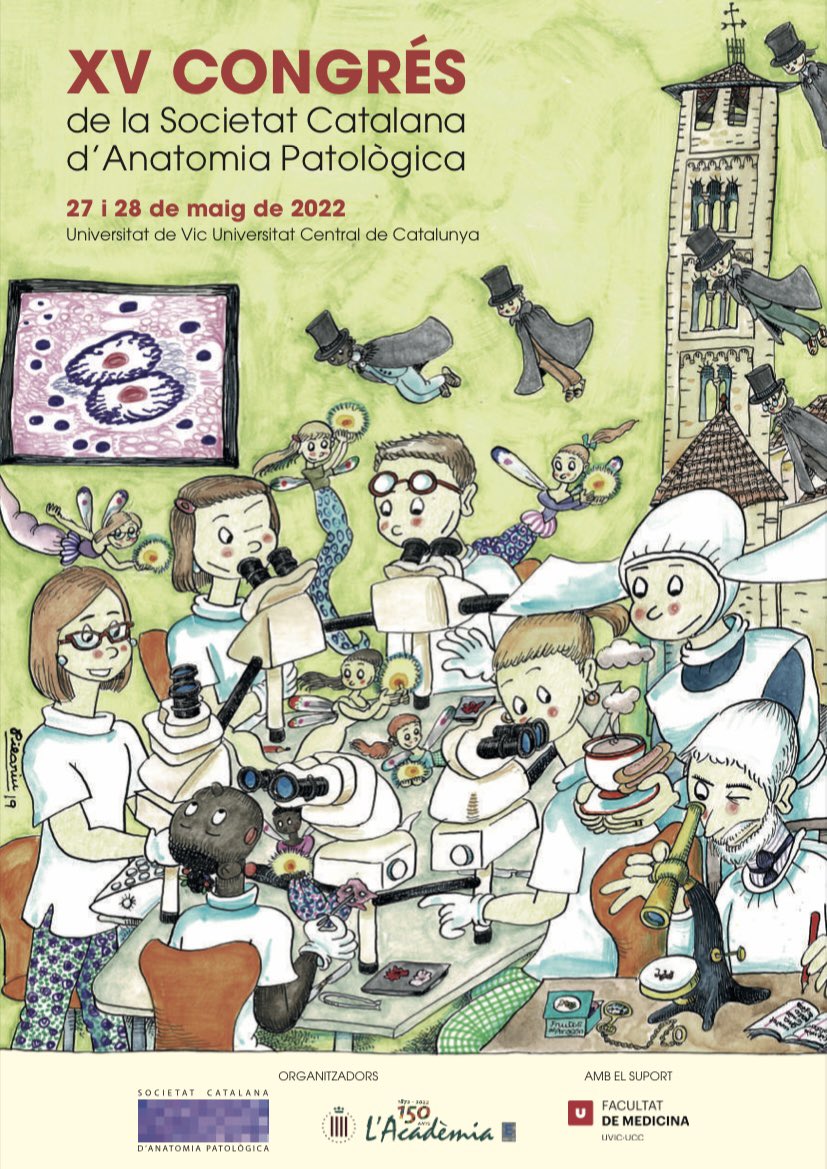 SCAPSoMe's tweet image. Compte enrere pel congrés català d’anatomia patològica. #scap2022v