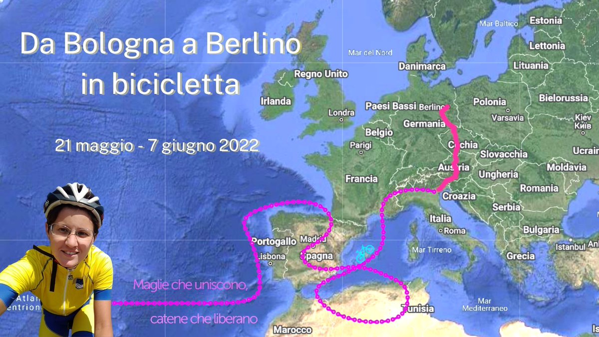 luciabruni1's tweet photo. @movittone "La #pace mondiale non potrà essere salvaguardata se non con sforzi creativi, proporzionali ai pericoli che la minacciano." R. Schuman,9 maggio 1950. Per sostenere ancora questo sforzo e questo anelito, un altro viaggio in #bici abbracciando simbolicamente l'#Europa dei popoli. https://t.co/VclEky72Ml