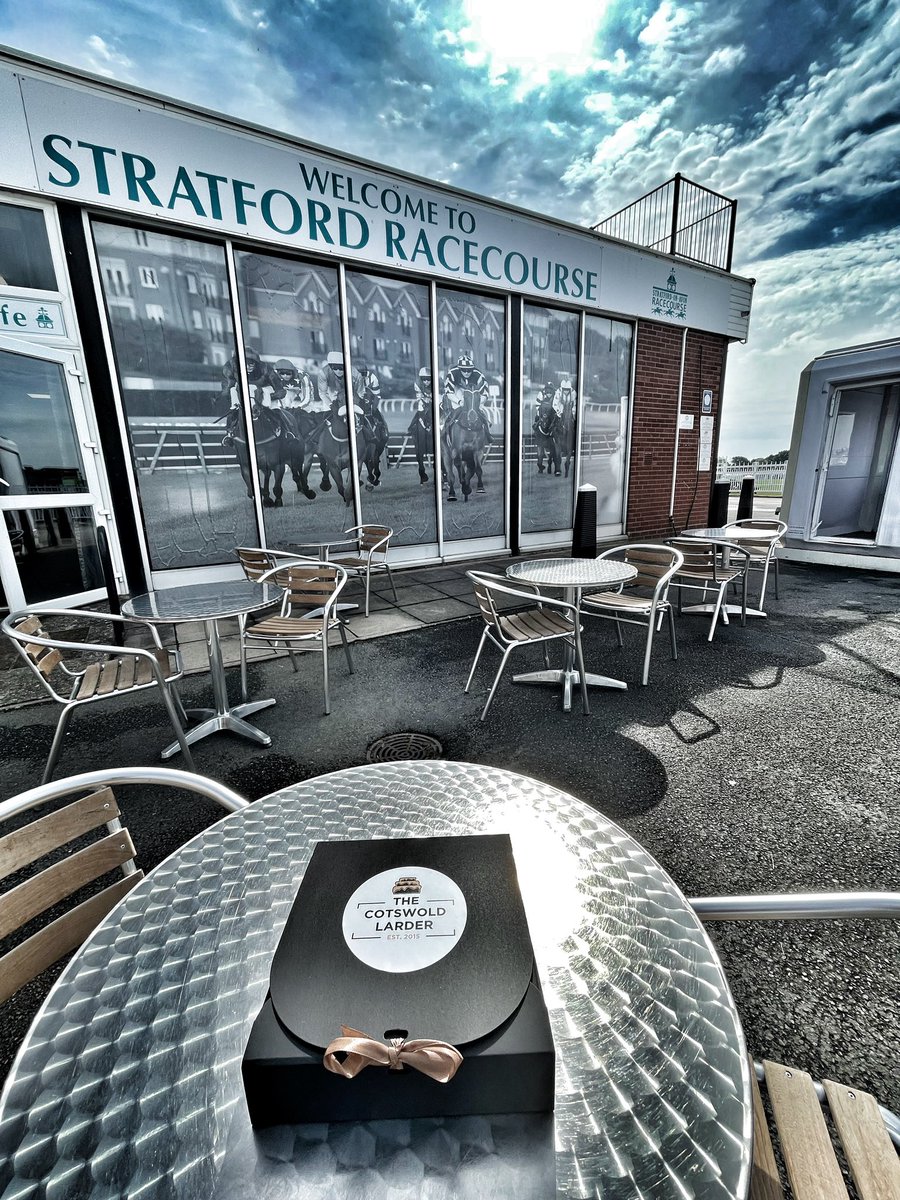LarderCotswold's tweet photo. Don’t forget @stratfordraces is on today, wonder which lucky race winners will receive our Giant cookies today? #goracing #supportyourlocaltrack #racing #HorseRacing #stratfordraces #cookie #prizes https://t.co/gZA4FGnK78