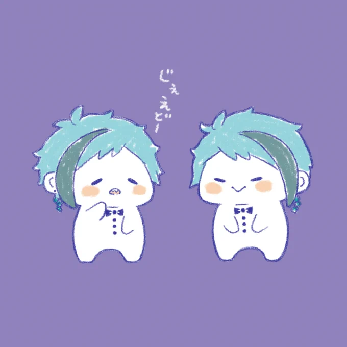 大河観ながら謎のらくがき 