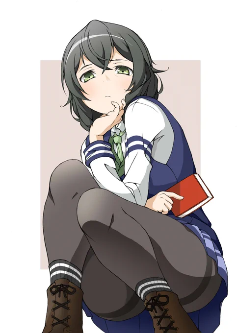 花隈さんと眼鏡無し
#花隈千冬  #千冬ギャラリー 