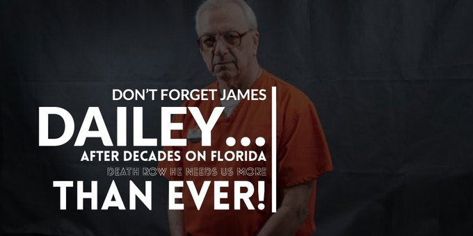 KarineOmry's tweet photo. Please join our Twitter Storm tomorrow, May 16 for #JamesDailey, innocent on Florida death row! We want to let him know and his loved ones that he is not forgotten. Time to #BringHimHome
May 16, 2022 at 9am ET.
@mariekelaauwen @FRCADP @FADPorg https://t.co/8FuoWIvPrA