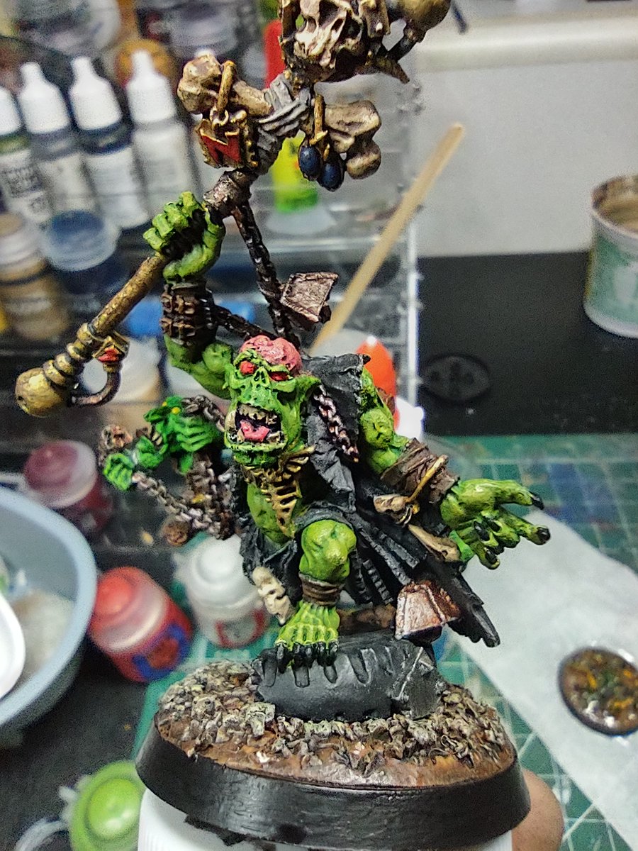 1st Tweet ever! hopefully I'm doing this right, this is the Weird boy, very happy with the way he came out,