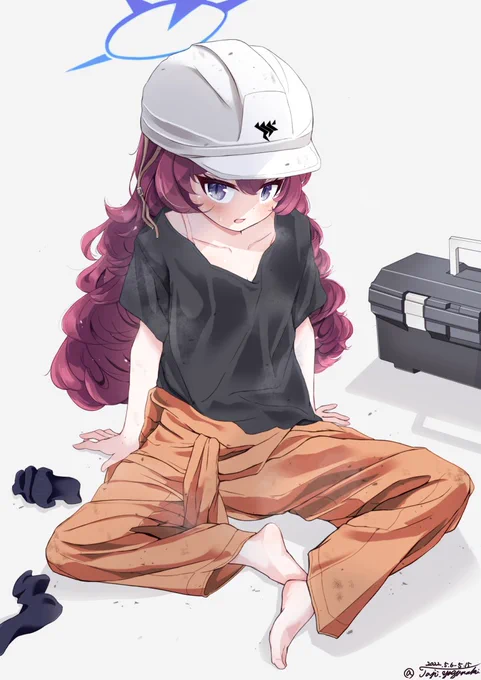 虎丸の整備だけはサボらない戦車長
#ブルアカ 