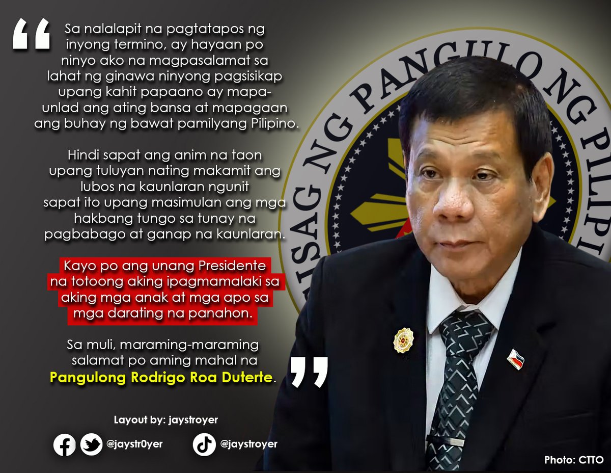 jaystr0yer's tweet photo. Isang taos pusong pasasalamat. https://t.co/dd85ebgVeT