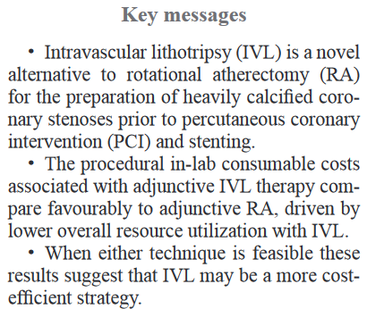 gbiondizoccai's tweet image. Comparative study of costs and resource utilization of rotational atherectomy versus intravascular lithotripsy for percutaneous coronary intervention, by Rishad et al
minervamedica.it/it/riviste/min…
#MinervaCardiologyAngiology
#rotablator @BSCCardiology @ShockwaveIVL