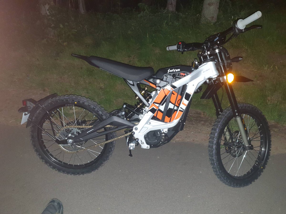 Unregistered ✅
No helmet ✅
No insurance ✅
Rode through parks and on pedestrian footpaths ✅
Rode on roads ✅
Made off from Police ✅
Caught ✅
Reported to <a href="/COPFS/">COPFS</a> ✅
Electric motorcycle seized ✅
Asbo issued ✅
Checklist complete ✅

#NERPU #Elgin #Moray