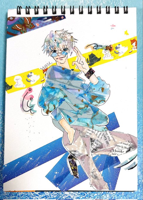 マステ絵のtwitterイラスト作品