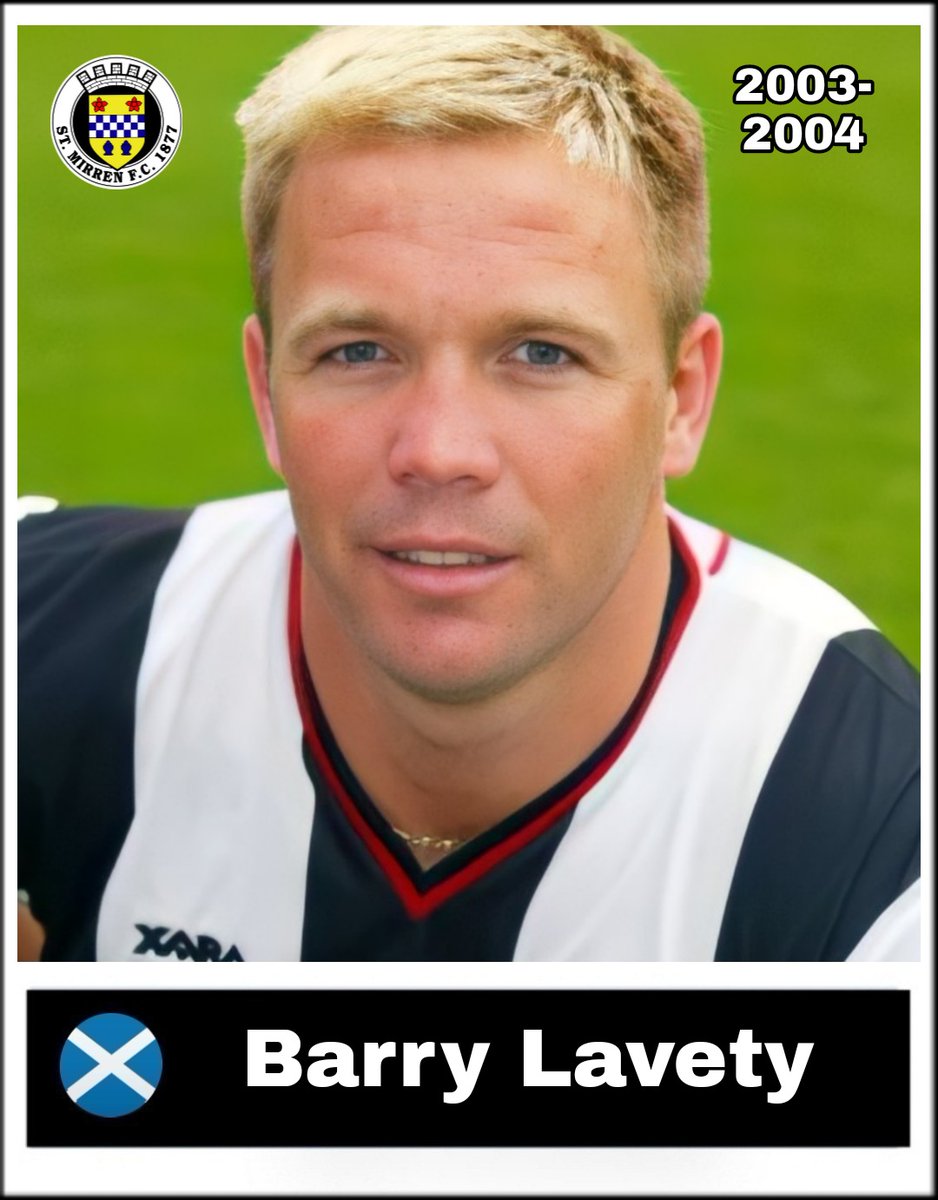 FormerSaints's tweet photo. Name: Barry Lavety
Position: Striker
Seasons at club: 7 (1991-96, 1999/00 &amp; 2003/04)
Apps: 316
Goals: 72
Honours: 1999/00 First Division, Hall of Fame Inductee
Misc: 9 Scotland u21 Caps https://t.co/jT2mETEc07