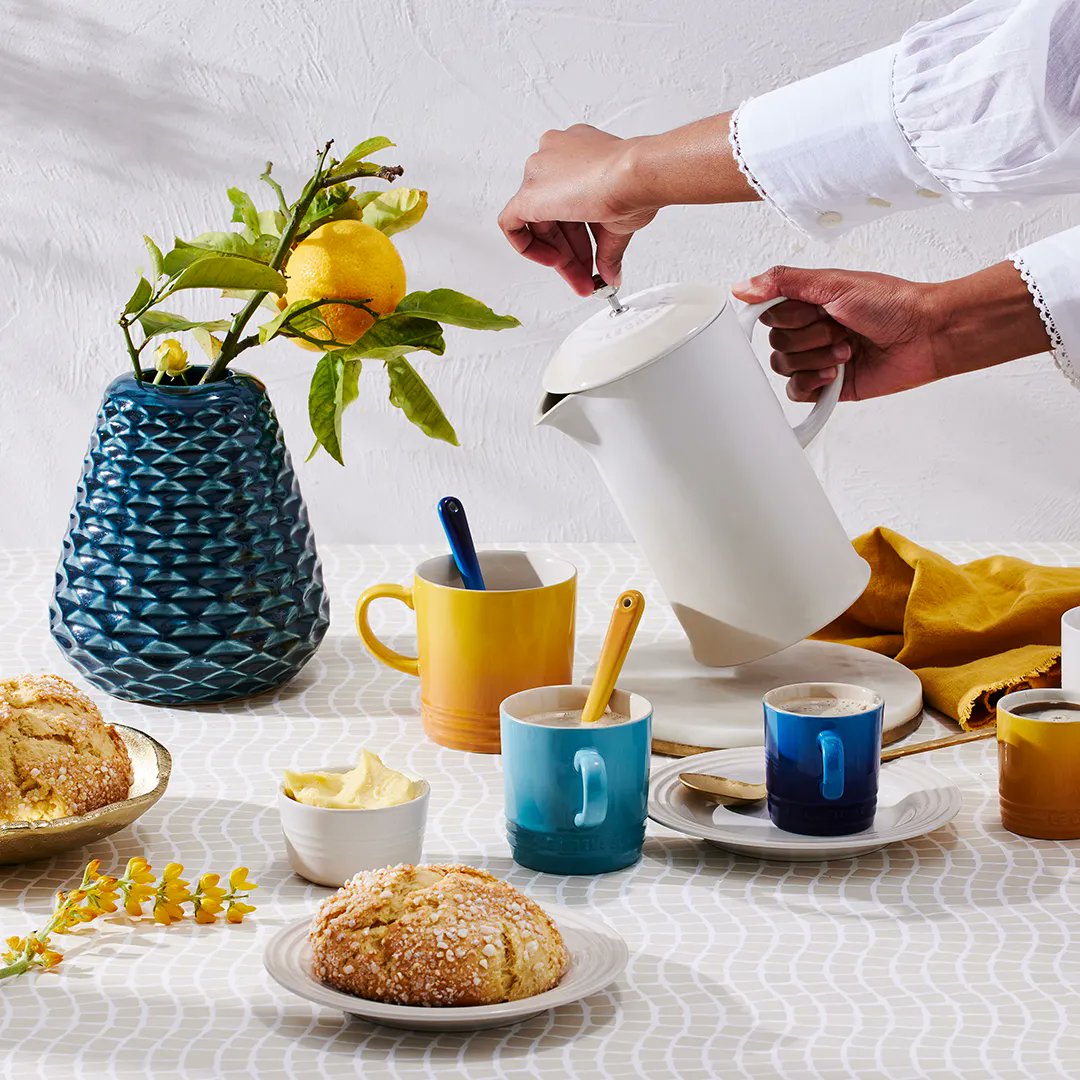 BaywestmallPE's tweet photo. Introducing the #RivieraCollection by @LeCreusetSA. Shop NEW stoneware sets, perfect for gifting, in-store in #BaywestMall now. https://t.co/2AdkziWS1x
