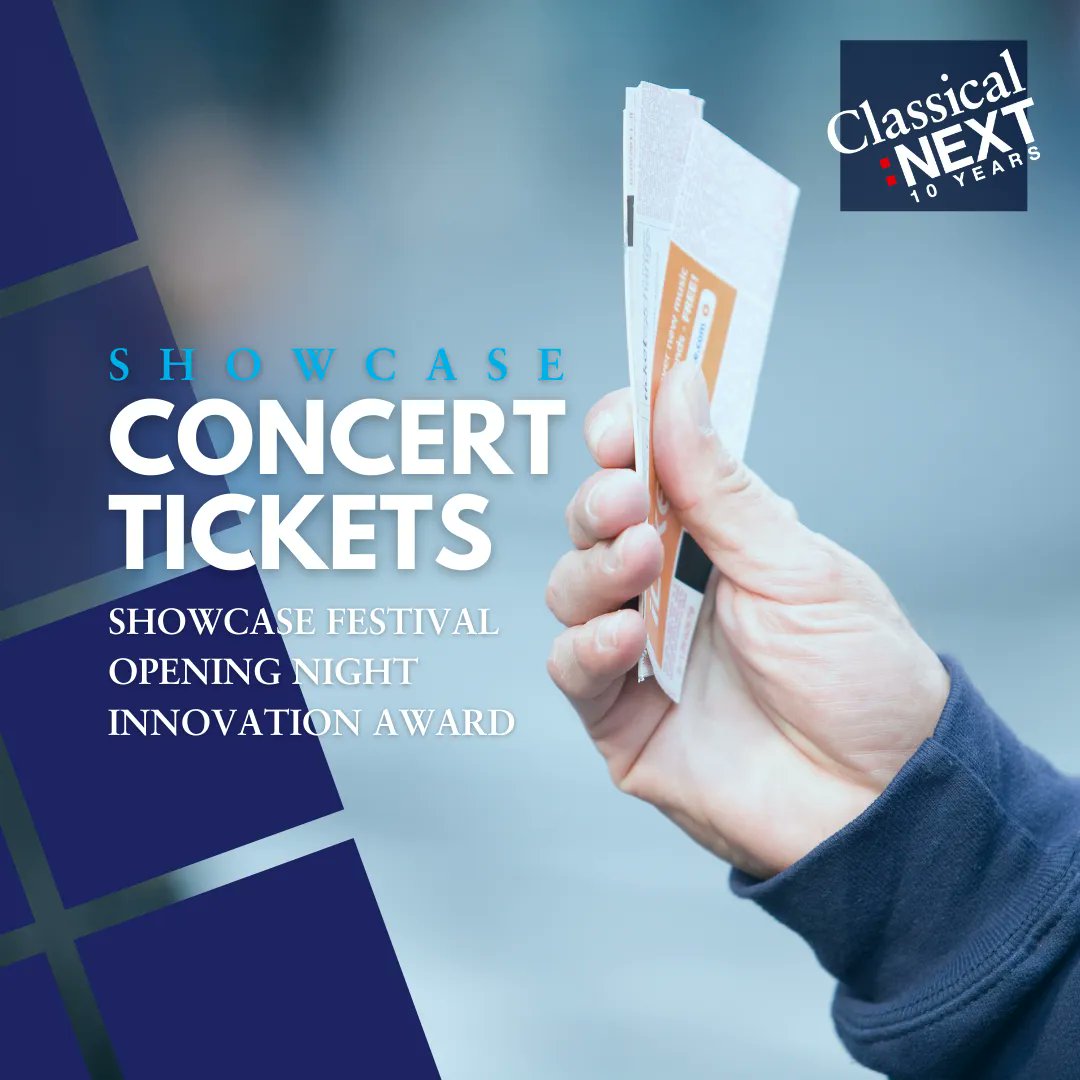 #cnext22 You are looking not for the ususal kind of concert? You are searching for international classical and art music? We got you covered - buy now your concert ticket for Classical:NEXT Showcase Festival 17-20 May 2022, Hannover, Germany: buff.ly/3wqfGBM #NEXT10years