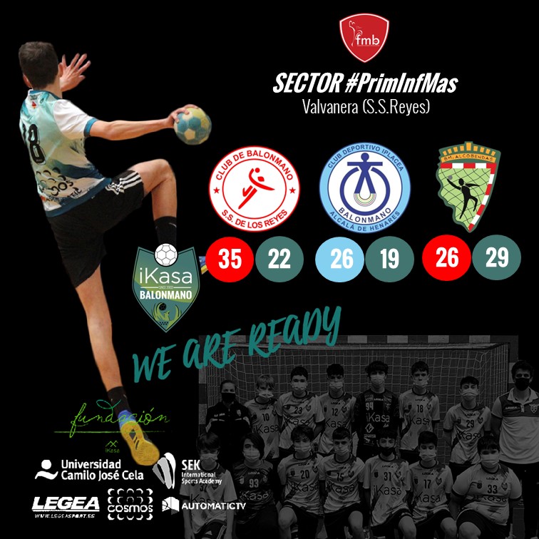 balonmanoikasa's tweet photo. 🟢#SectorIM 🏆@fedmadridbm
📍Valvanera @sansedeporte
Con estos resultados nuestros chicos se clasifican para el #CDEInfantilBM @RFEBalonmano
👏👏👏Enhorabuena!
#esteiKasanuncaserinde #valor https://t.co/5MiuGzvRhi