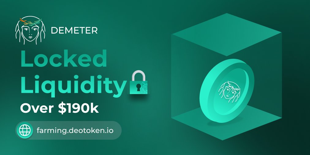 TokenCeres's tweet image. Ceres team locked over $190k for 100 years!!!🔒🧑‍🌾

Farm and stake on farming.deotoken.io 🌾🤩