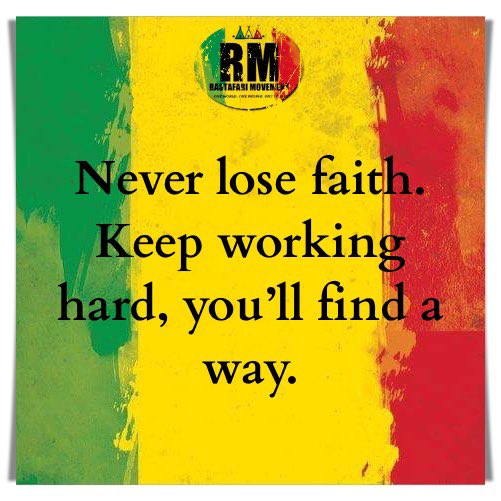 Never lose faith. Keep working hard, you’ll find a way.