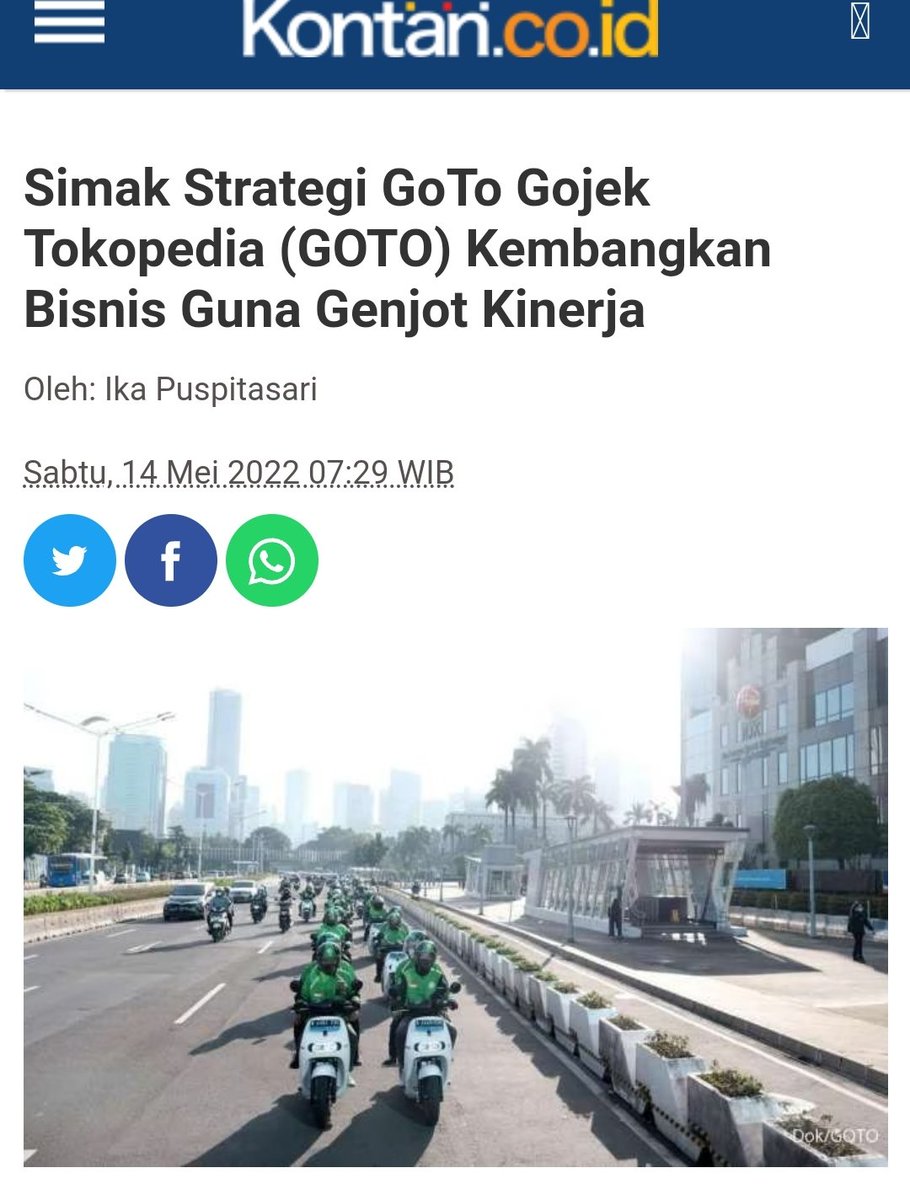 PT GoTo Gojek Tokopedia Tbk (GOTO) memiliki serangkaian rencana pengembangan bisnis guna memacu kinerja.