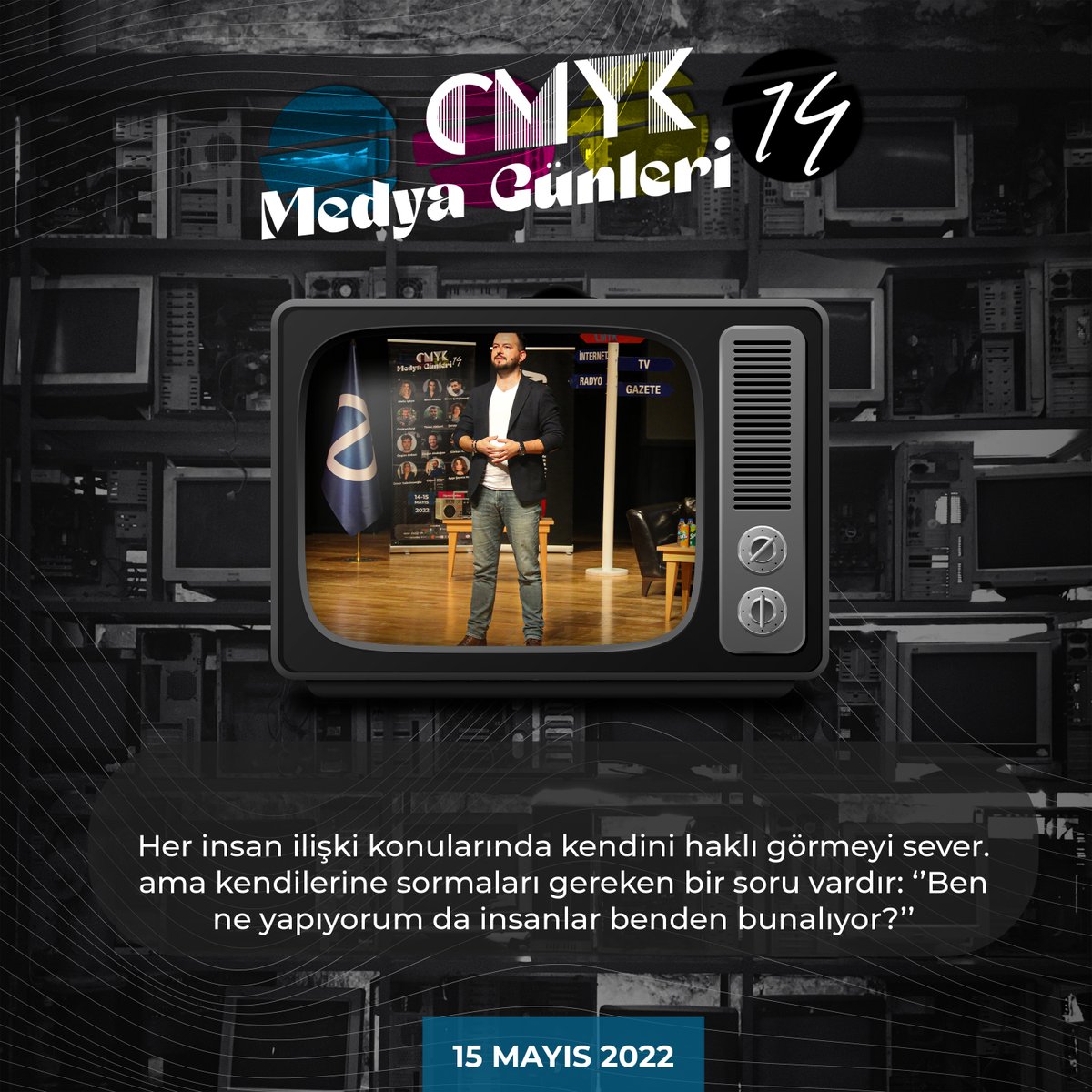 Oturumumuz devam ediyor. #cmykmedyagünleri14