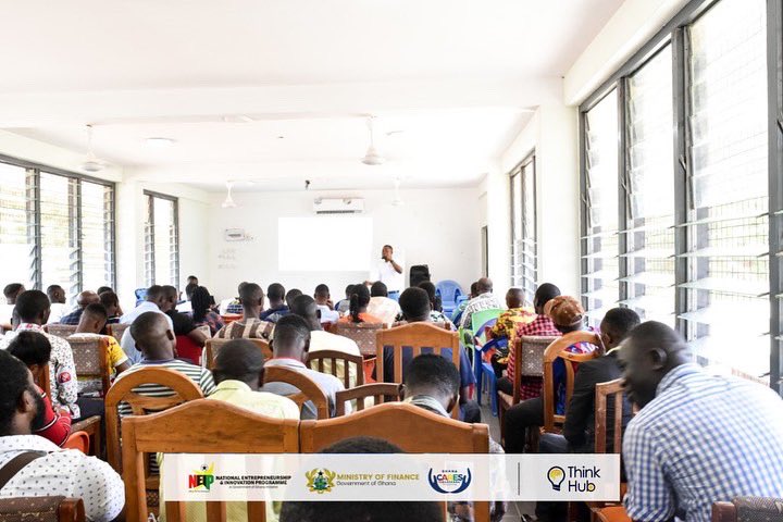 ThinkHubIC's tweet image. Day 2 of the "YOUTH IN INNOVATIVE AGRICULTURE PROGRAMME" under the Ghana Cares "Obaatanpa" training at Damongo, Savannah Region.
@NeipGhana 
#agriculture 
#agribusiness
 #Entrepreneurship
#ghanacaresprogram