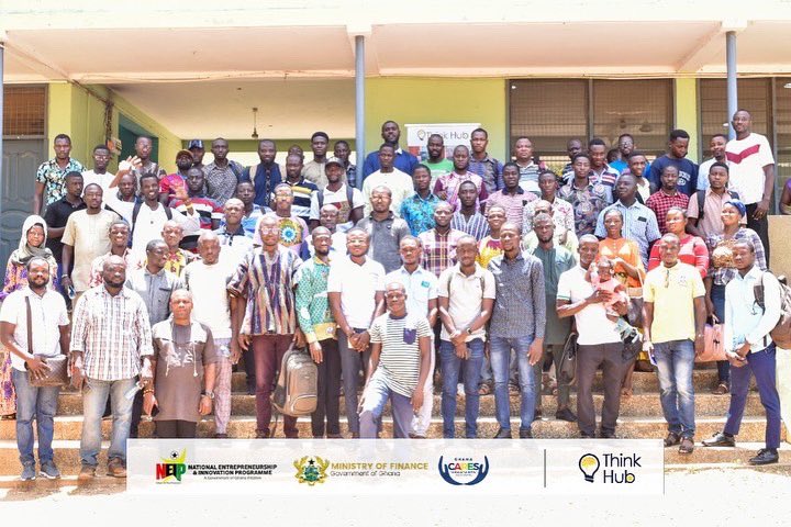 ThinkHubIC's tweet image. Day 2 of the "YOUTH IN INNOVATIVE AGRICULTURE PROGRAMME" under the Ghana Cares "Obaatanpa" training at Damongo, Savannah Region.
@NeipGhana 
#agriculture 
#agribusiness
 #Entrepreneurship
#ghanacaresprogram