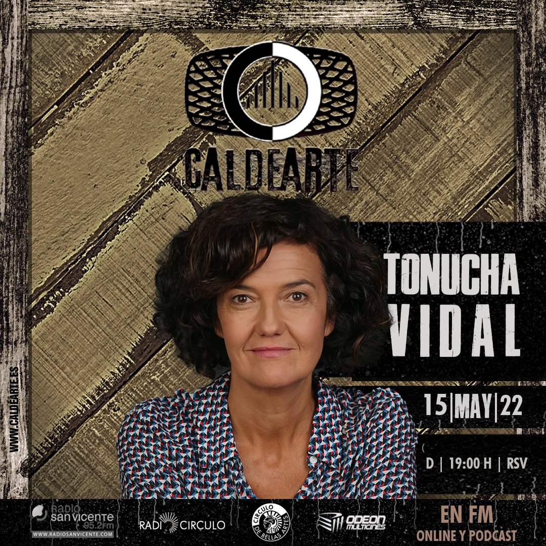 CaldearteR's tweet photo. 🌀 Esta tarde contamos con la directora de casting Tonucha Vidal @VidalTonucha 

✔ De 19 a 20h en @rsv952fm  y también online:  https://t.co/42tVOOQBJr 

Posteriormente en Podcast! https://t.co/TLTNTUQ02B

#caldearte #caldearte6 #TonuchaVidal #Directoradecasting #Entrevista https://t.co/6haxsiKUtz