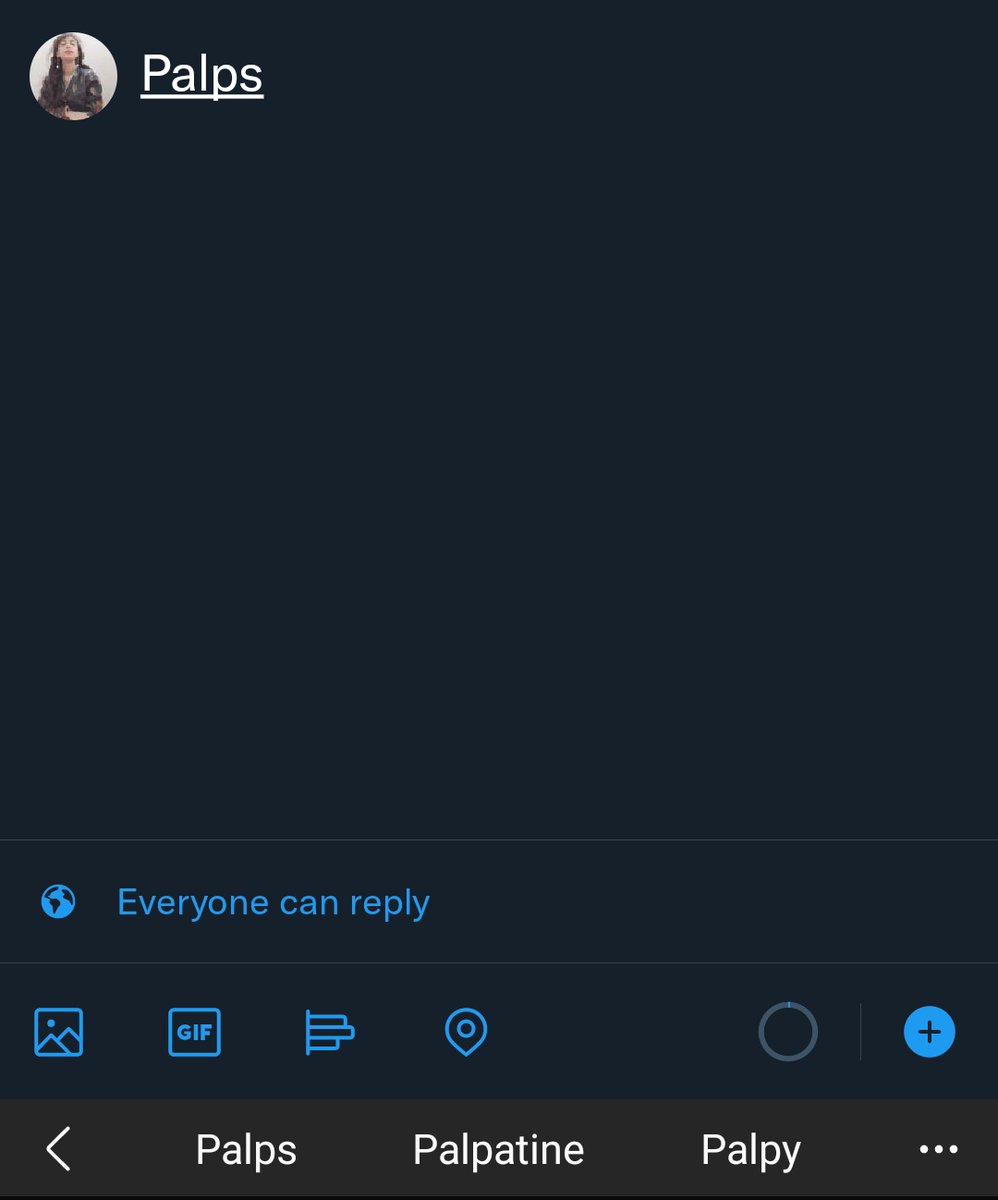 TheSparklingWay's tweet photo. Even keyboard knows what I mean. #Palpatine #Palps #Palpy ๐คฃ๐คฃ https://t.co/luOvAZt6NL