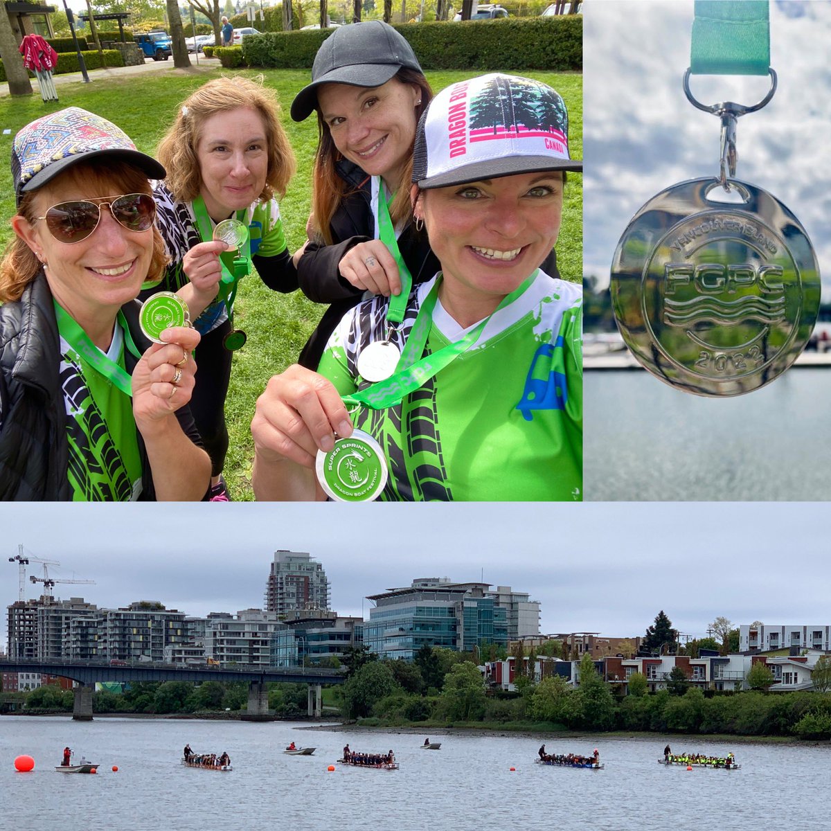 Super Sprints 200m Dragon Boat Races today! Thanks <a href="/FGPaddle/">Fairway Gorge Paddling Club</a> for hosting.