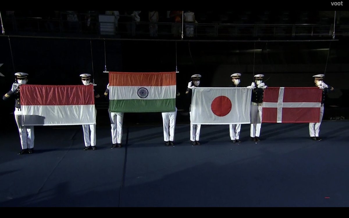 FirstpostSports's tweet photo. India's national anthem rings around the arena for the Thomas Cup champions!

(📸 Voot India)

#ThomasCup2022 #Badminton 🏸 Live: 

https://t.co/wSOSa7KGD6 https://t.co/1mJndA4asG