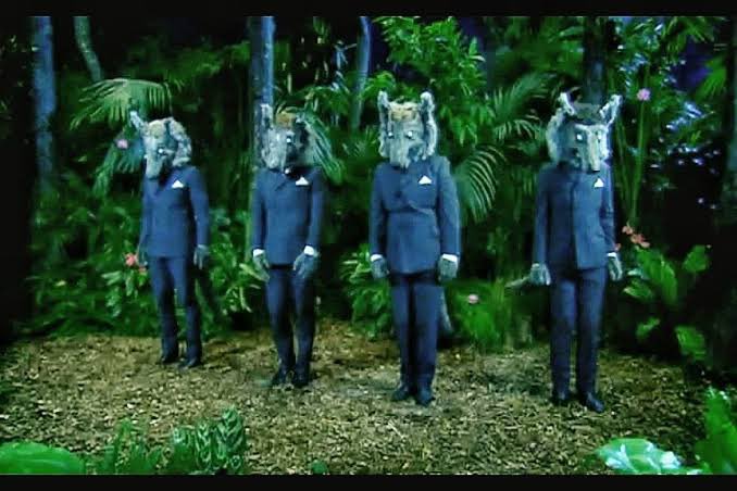 victorkalka's tweet photo. So what, the Mighty Boosh had the same basic idea years ago. #SBSEurovision #nor #eurovision https://t.co/Yfwg2Vx5WF