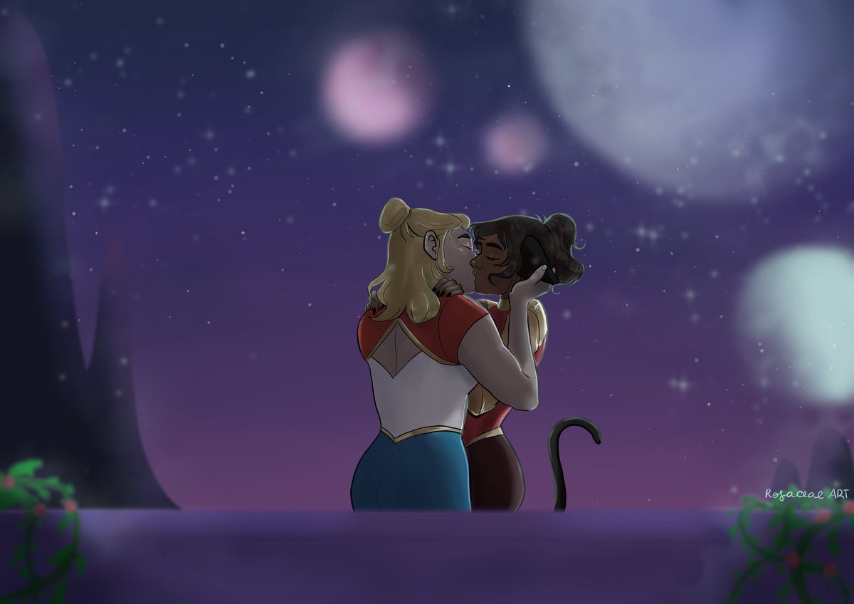 RosaceaeA's tweet photo. Happy two year anniversary!

A special thank you for @Gingerhazing  for giving us this show, forever will be grateful 💖
.
.
#catradorafanart #catradora #SPop #HAPPYBIRTHDAY #digitalart https://t.co/8HcaRK6RBq
