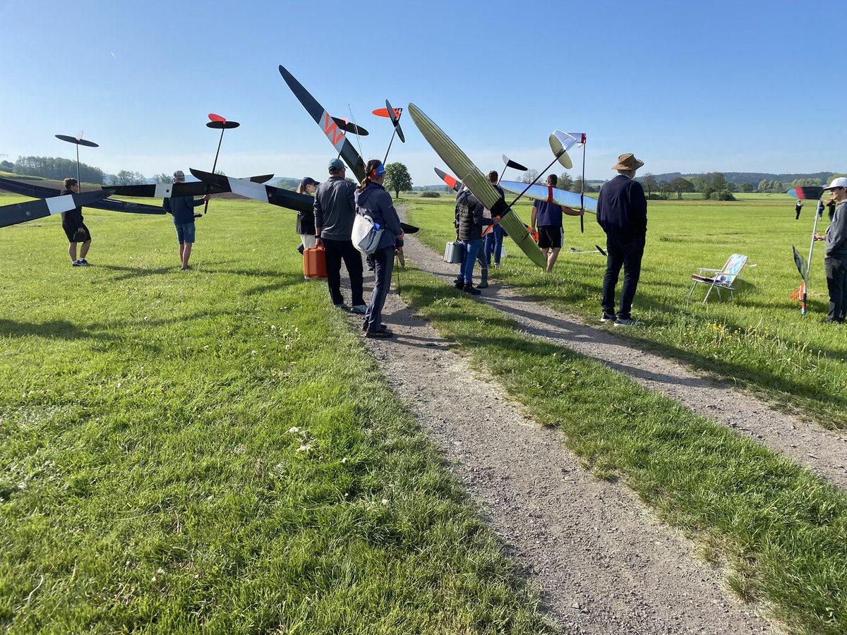 Iljaha's tweet photo. Good morning from the FAI-World Cup #F5J and Contest Eurotour in Kulmbach, Bavaria. https://t.co/i1K6xEn3Fc