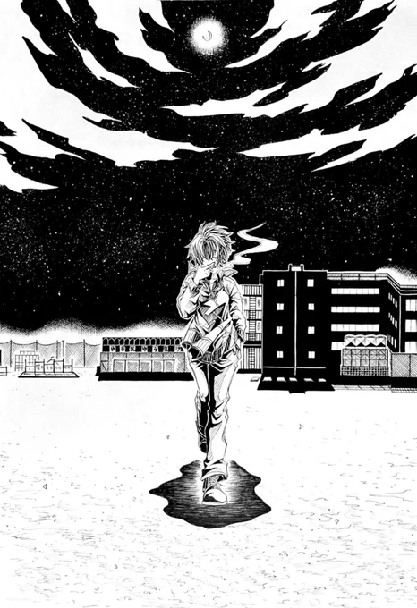 『片月が満ちるまで』2 続きです  いつも読んで下さる皆様や少しでも興味を持って覗いて下さる方もありがとうございます #漫画 #アナログ #創作漫画 #漫画が読めるハッシュタグ #片月が満ちるまで