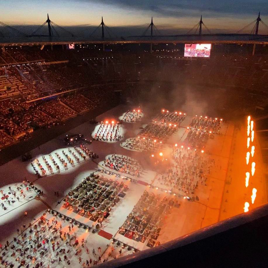 rockin_1000's tweet photo. Merci Paris ❤️‍🔥

@StadeFrance #Rockin1000 #BiggestRockBandOnEarth #paris https://t.co/1QzexD2Zko