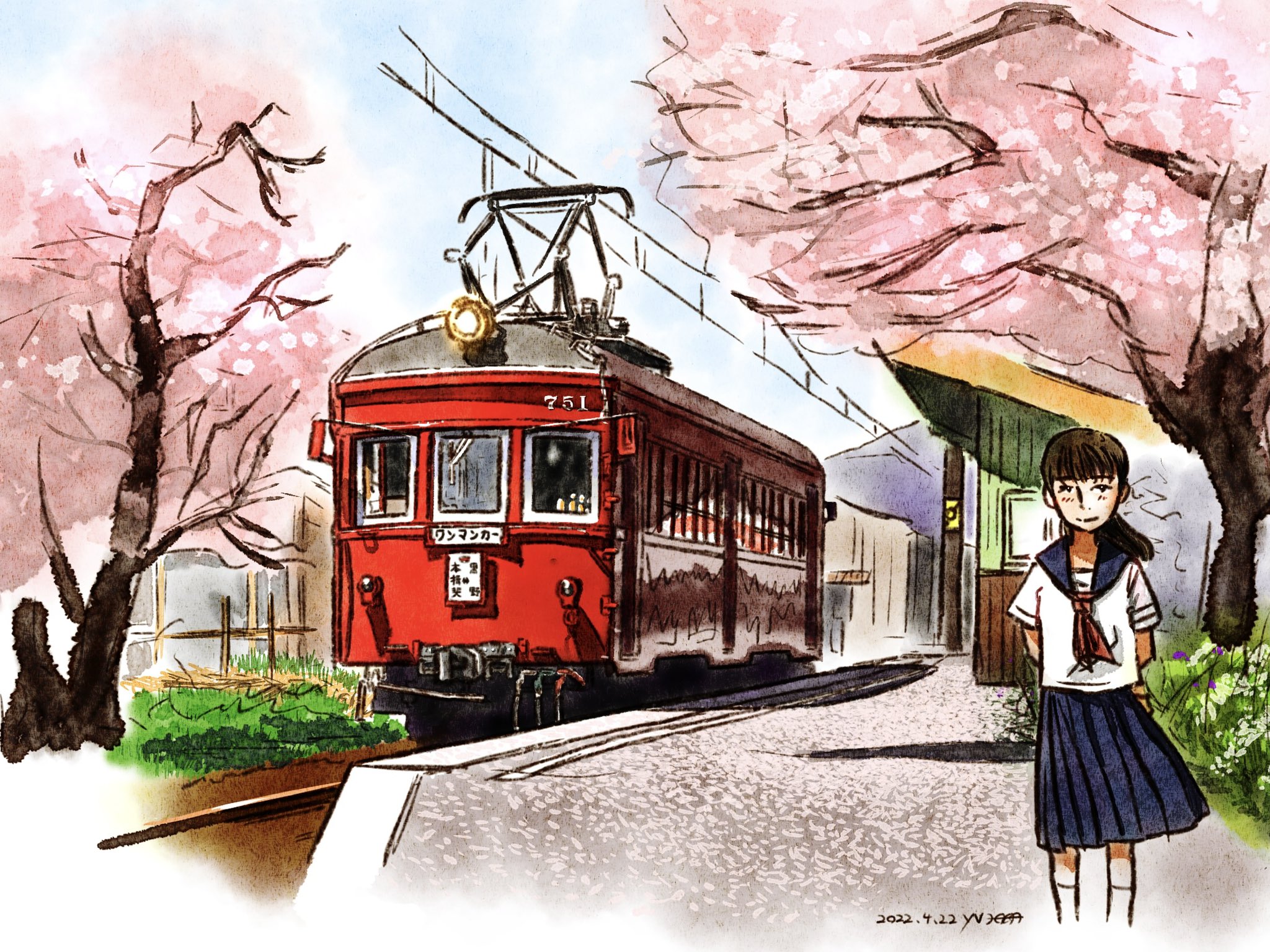 油絵　専用　自転車に乗るエースくん 油絵 専用 自転車に乗るエースくん