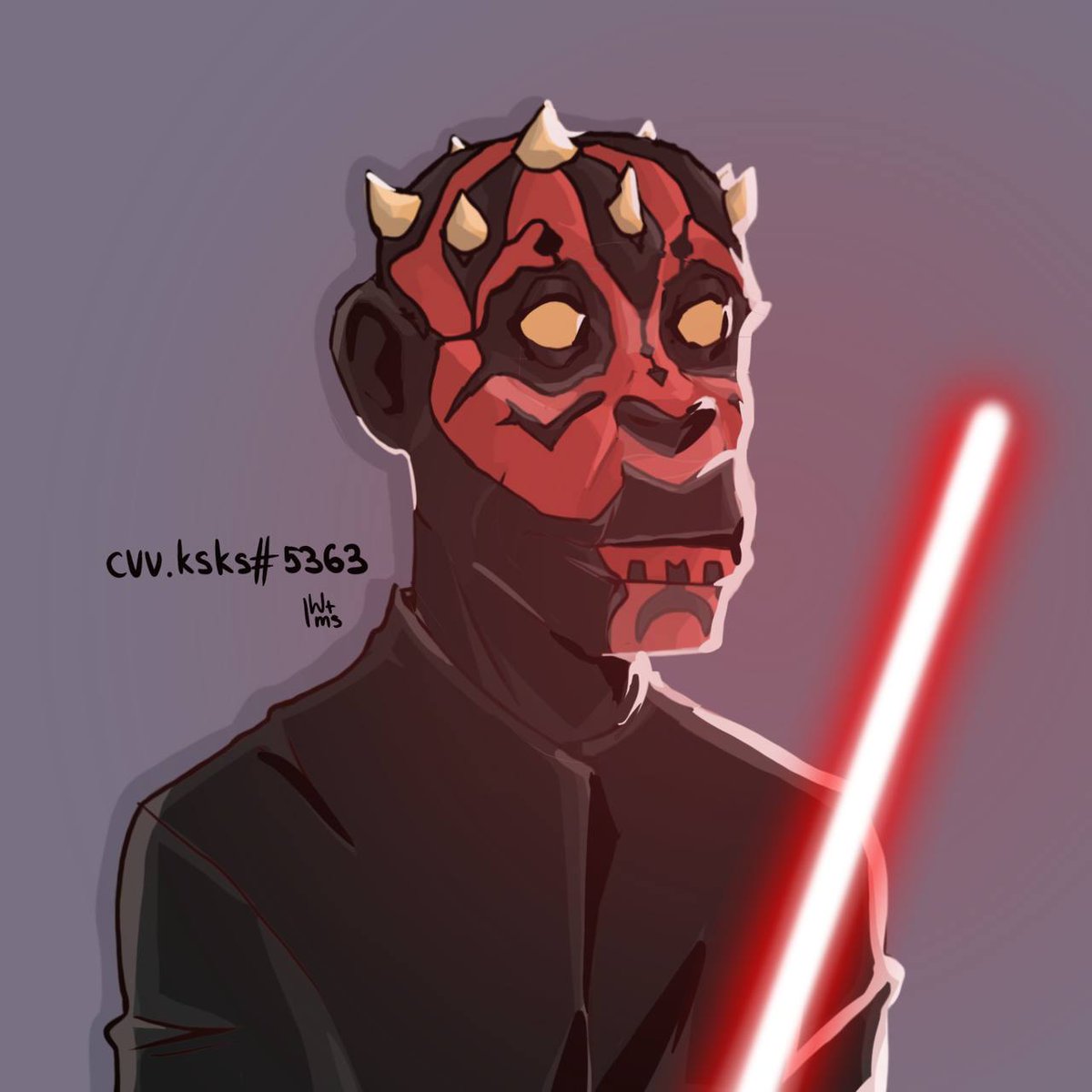 bebfaa's tweet photo. hi fam, I made my first art for this cool project, I made the art compatible Darth Maul from star wars and primates. I hope you like it very much because I tried on the art 
@Primatesnft https://t.co/M7gxJpGDVq