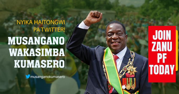 waltermzembi's tweet photo. This banner says it all!
#Twitterphobia https://t.co/TV61rsNunn