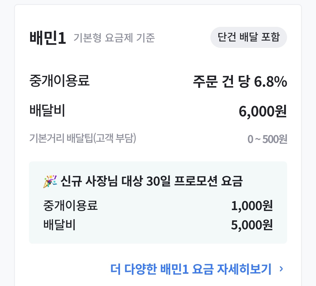 Fitnnes_U's tweet photo. 배민입점하려다가..
배달비..6000원보고충격먹고
수수료보고 걍 끔.. https://t.co/elnhmn1arl