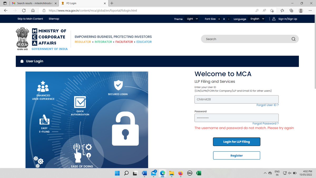 ChitMitChit's tweet photo. After so many complains to the Deaf Ears of @MCA21India , finally after wait of 3 months for Solution I have Wrote to @PMOIndia @narendramodi . lets see if problem gets solved or not. Login ID for LLP Compliance is still not Activated on V3 Portal.

 @nsitharamanoffc https://t.co/MuVrQr0xpm