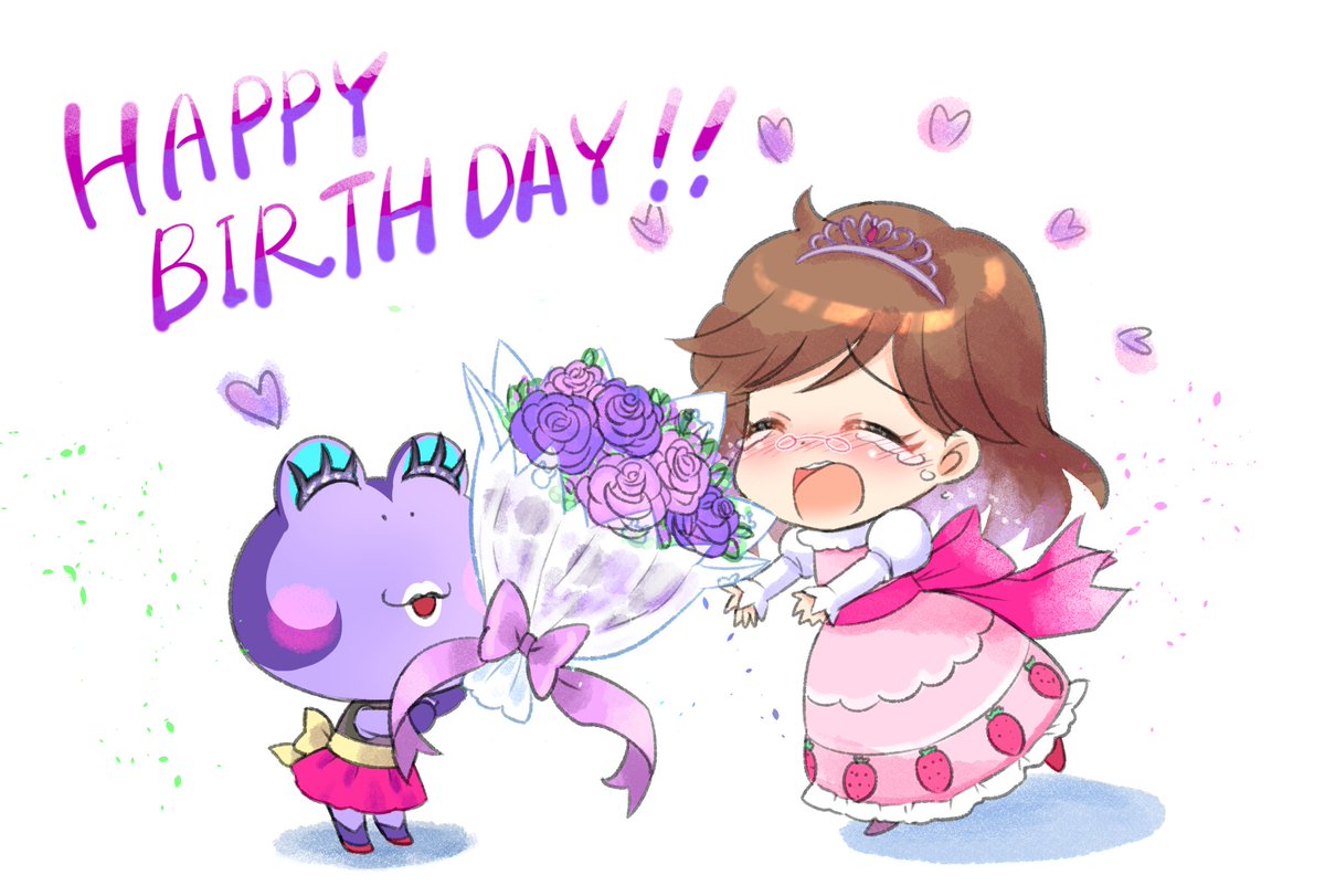 今日はゆっきーさんのお誕生日！ おめでとうございます！ 急の仕上げ