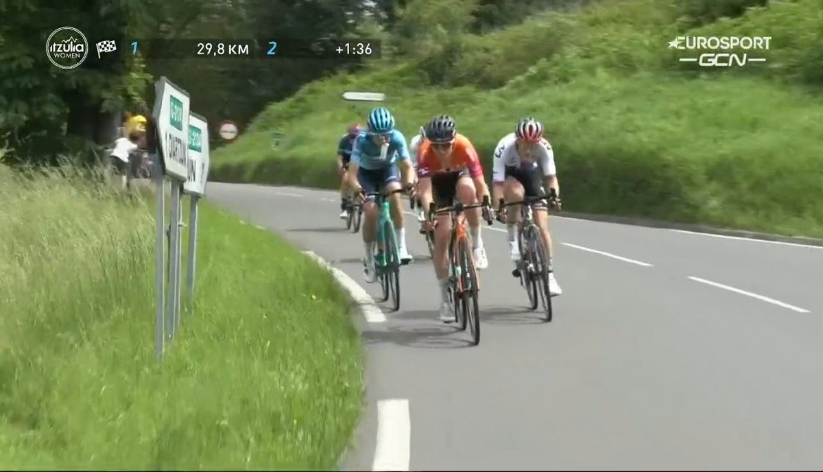 Human Powered Health Cycling (@hphcycling) on Twitter photo ๐ช๐ธ We now have live pictures at #ItzuliaWomen and <a href="/NBuysman/">Nina Buijsman</a> is racing hard to bring back the lone leader.
Less than 30km to go!
#HumanPoweredHealth ๐ช๐ธ We now have live pictures at #ItzuliaWomen and <a href="/NBuysman/">Nina Buijsman</a> is racing hard to bring back the lone leader.
Less than 30km to go!
#HumanPoweredHealth