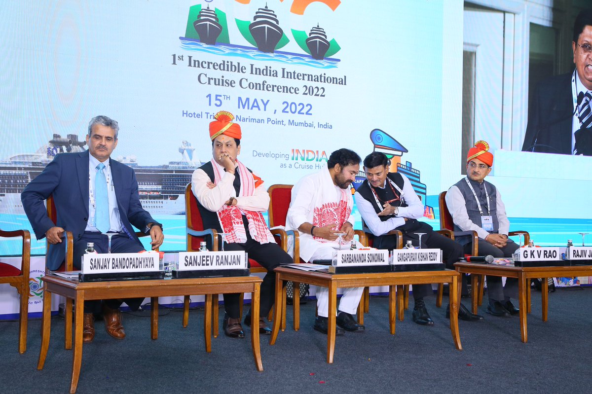 kishanreddybjp's tweet photo. The two day conference with a theme of ‘Developing India as Cruise Hub’ will be focussed on Strategies for developing India as a cruise hub.

#IIICC2022
#IncredibleIndia https://t.co/Vfkn4GqmAN