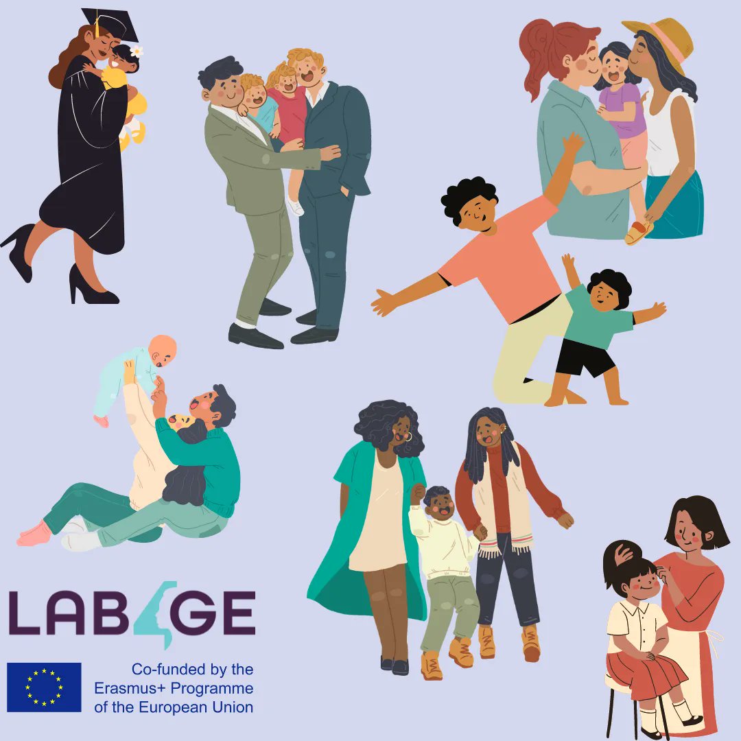 Asfarejournal's tweet image. Today, on International Day of Families, the partners of the #LAB4GE project celebrate all families. 
 
We recognize that on the gender equality agenda there is still progress to be made.