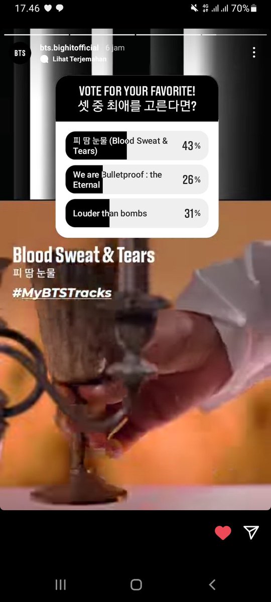 babygul93's tweet photo. UDAH PAKE 5 AKUN IG MASIH AJA KALAH LTB 😭😭😭
YOK LAH BIGHIT KITA ONE BY ONE AJA UDAH. POKOKNYA KAWAL TERUS LOUDER THAN BOMBS SAMPE MASUK #btstracks https://t.co/yZhBCUQeU6
