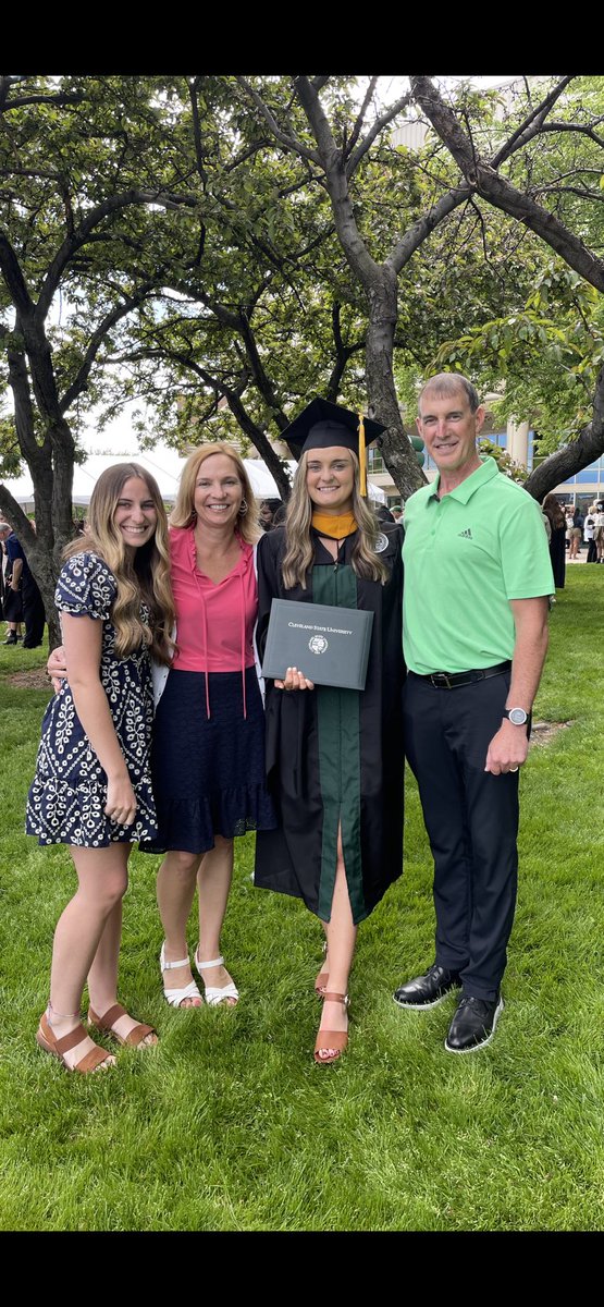 stiversond's tweet photo. Congratulations Rylee!!!  You did it!!!  Master’s Degree SLP!  We are so proud of you!!! https://t.co/p1PVA05YLe